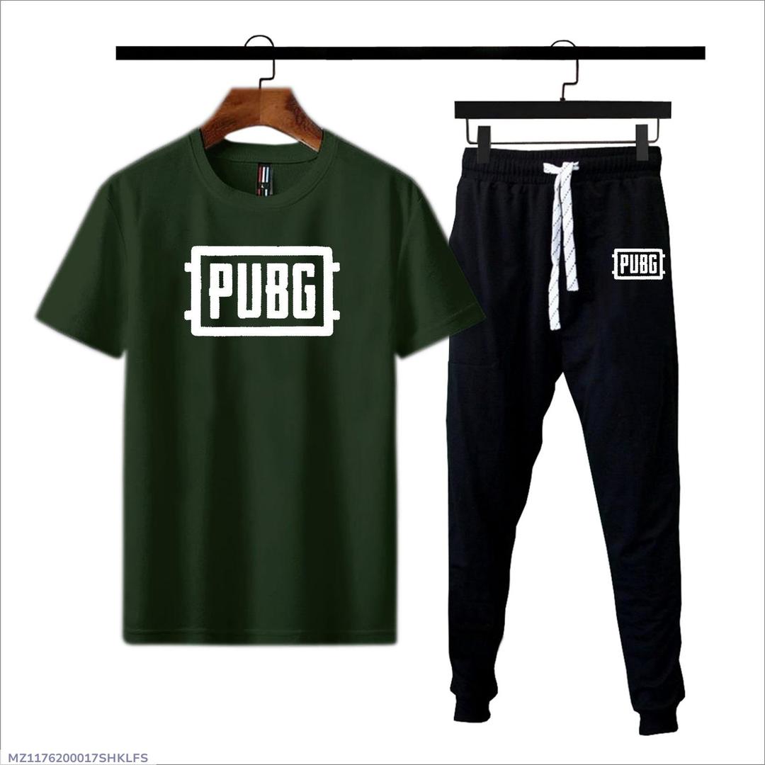 2 Pcs Men's Dri Fit Printed Track Suit