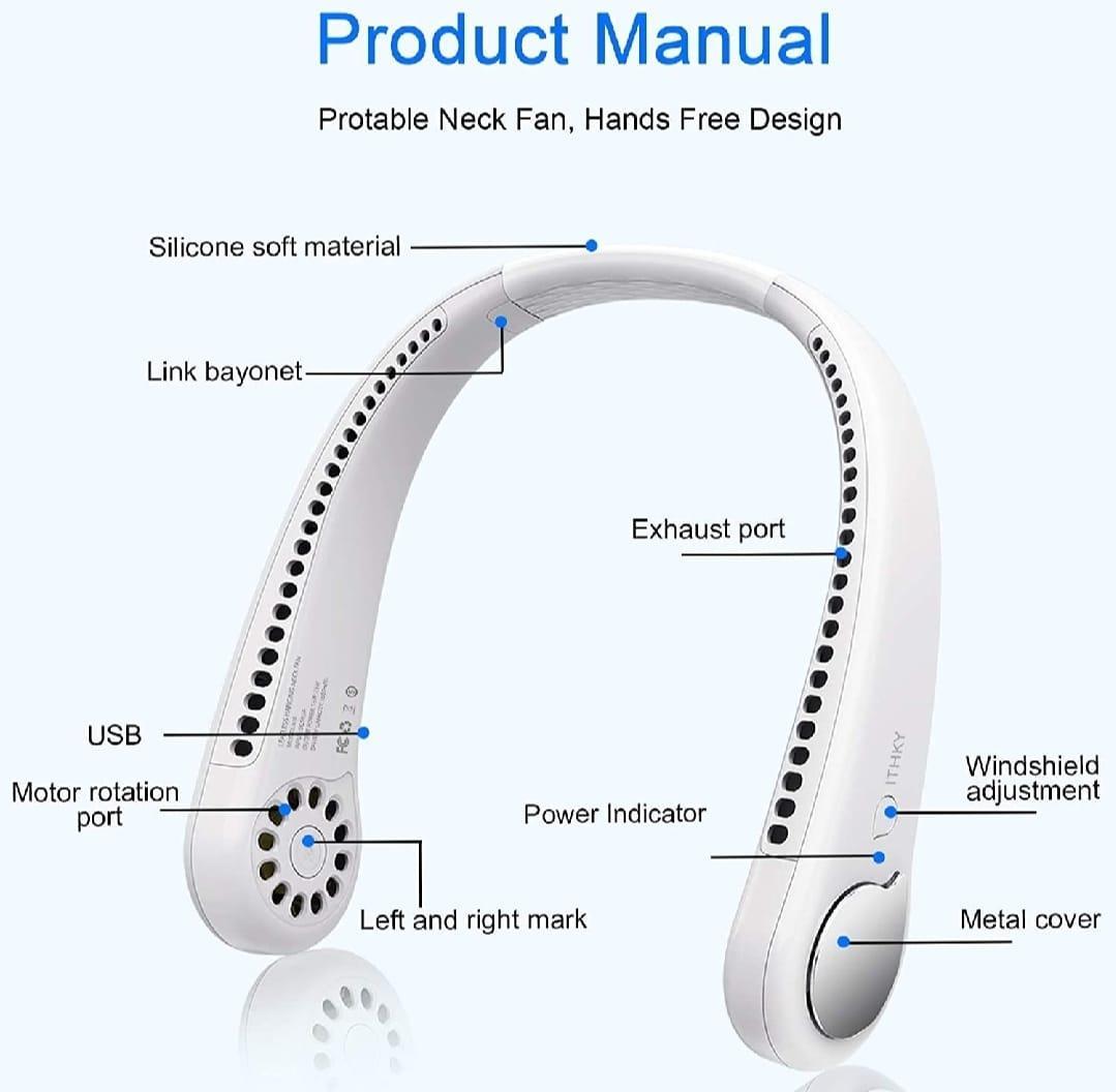 Rechargeable  Neck Fan